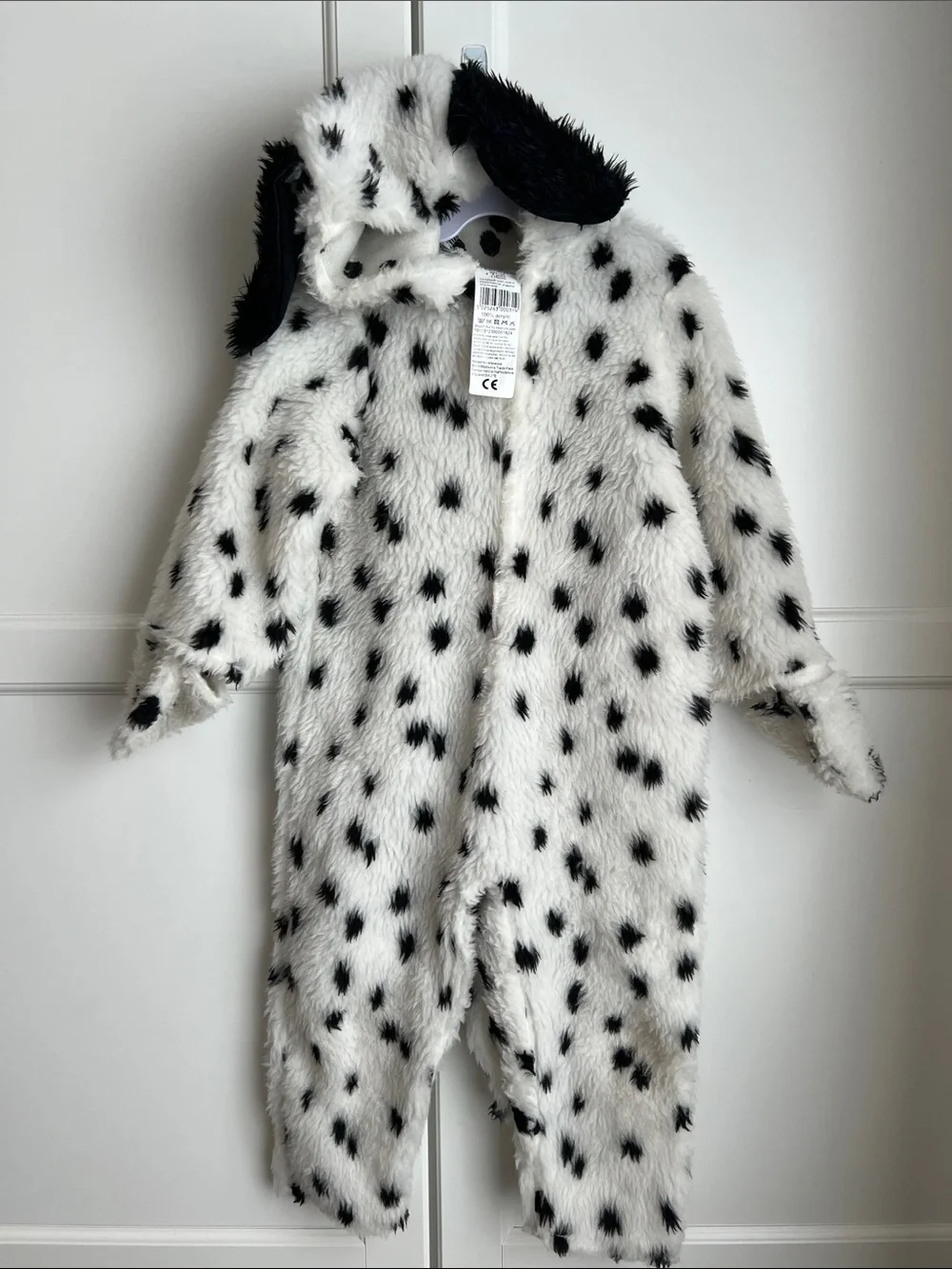 Charlie Crow Kids Dalmatian Dog Costume 4Y-6Y 116cm